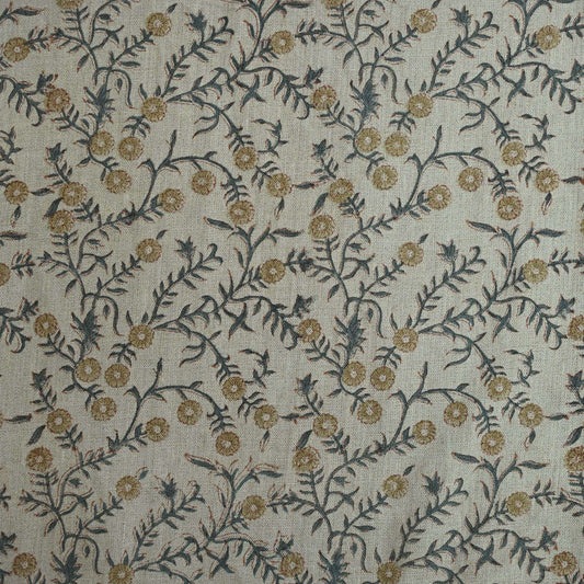Bailey Handmade Floral Linen Fabric