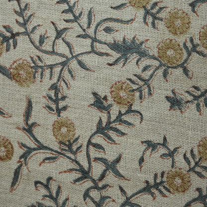 Bailey Handmade Floral Linen Fabric