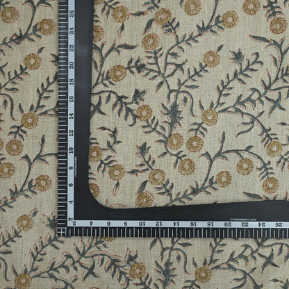 Bailey Handmade Floral Linen Fabric