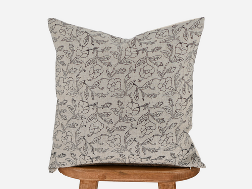Adele Block Print Pillow Cover
