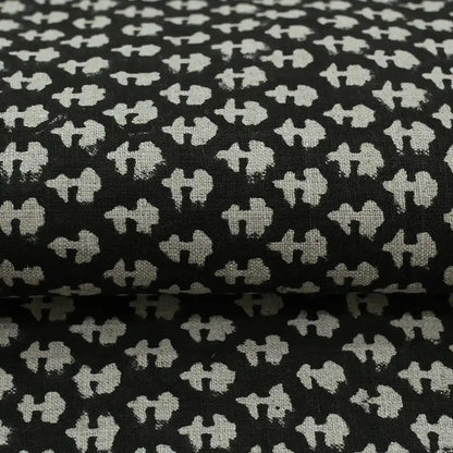 Margaret Geometric Hand Block Printe Fabric