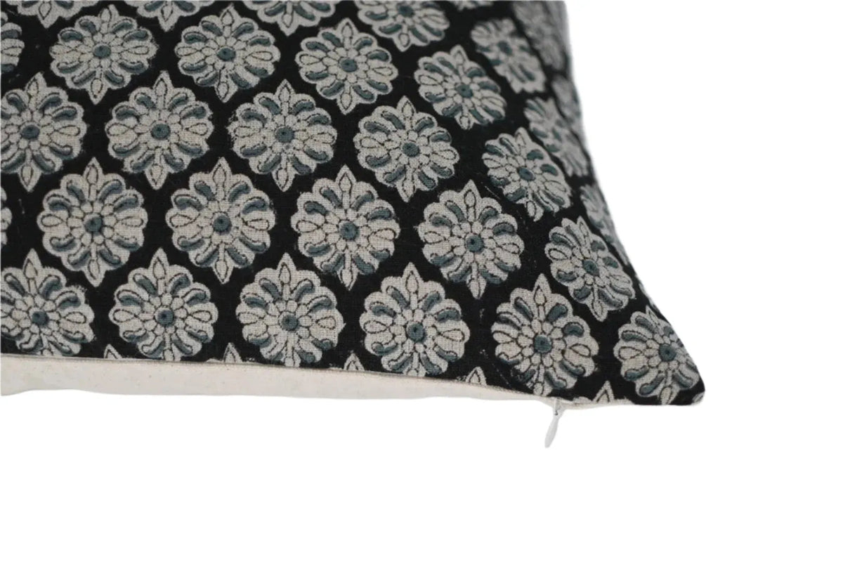 Crosby Block Print Pillow Cover - Maple Village Lane