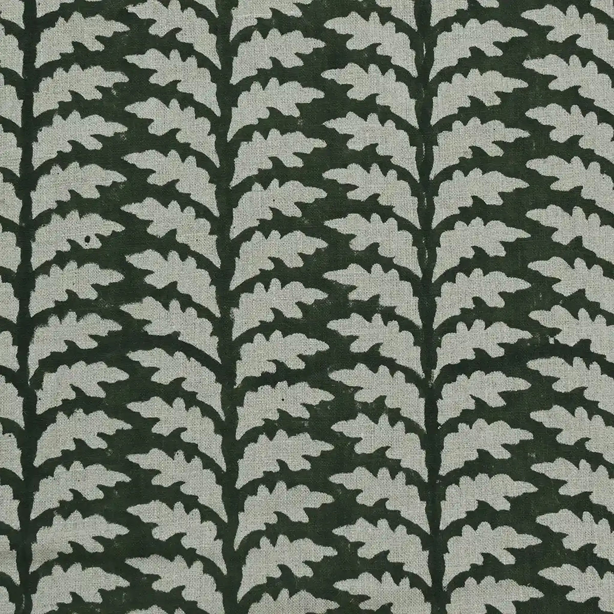 Fiona Hand Block Print Linen Fabric