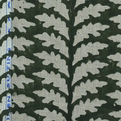 Fiona Hand Block Print Linen Fabric