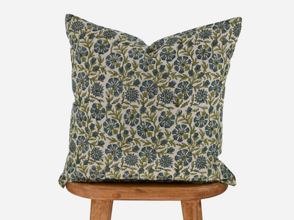 Farrah Block Print Pillow Cover