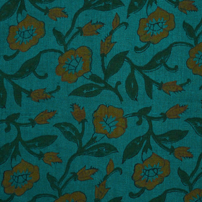Whitley Floral Hand Block Printe Fabric