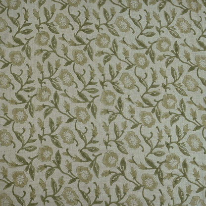 Whitley Floral Hand Block Printe Fabric