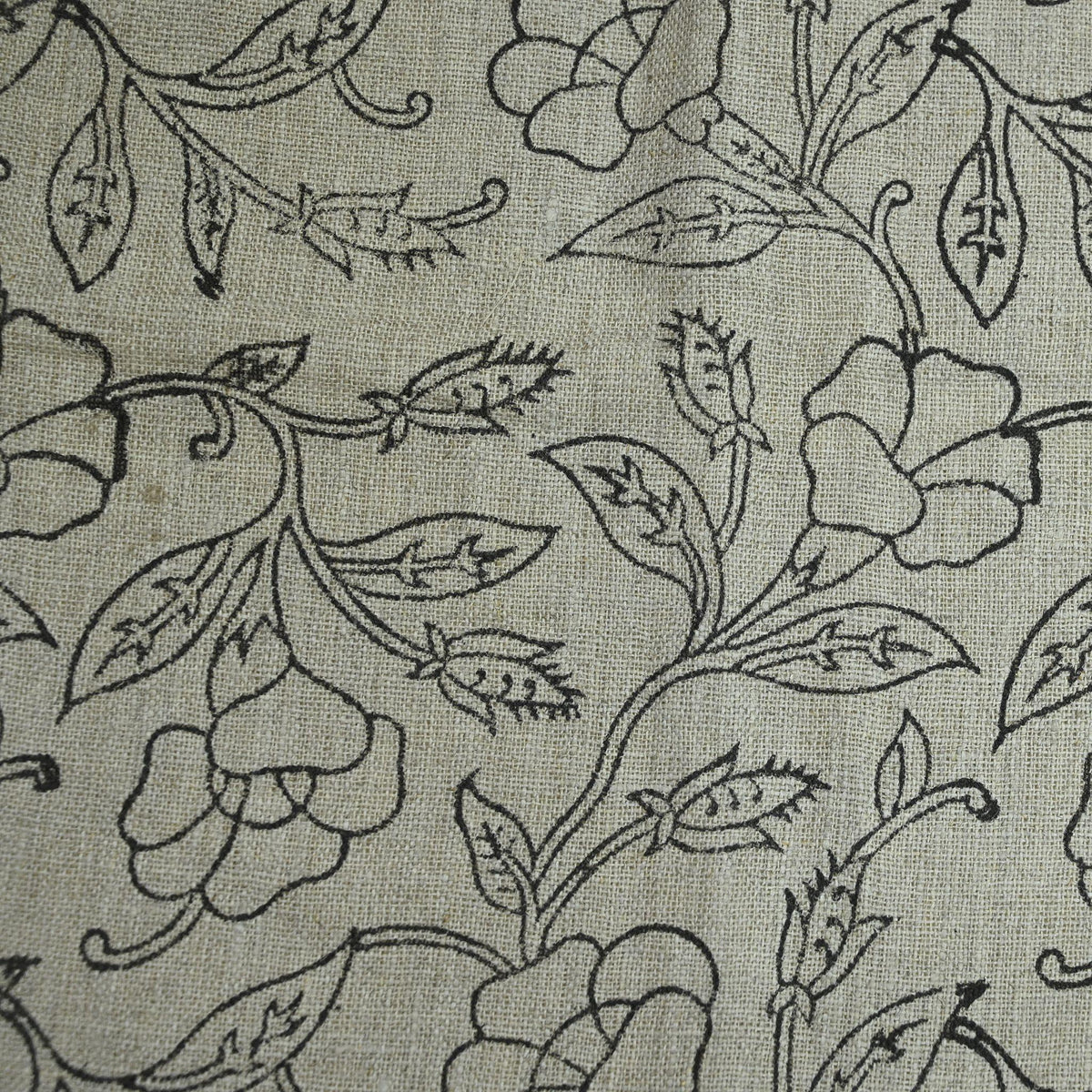 Whitley Floral Hand Block Printe Fabric