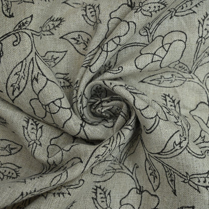 Whitley Floral Hand Block Printe Fabric