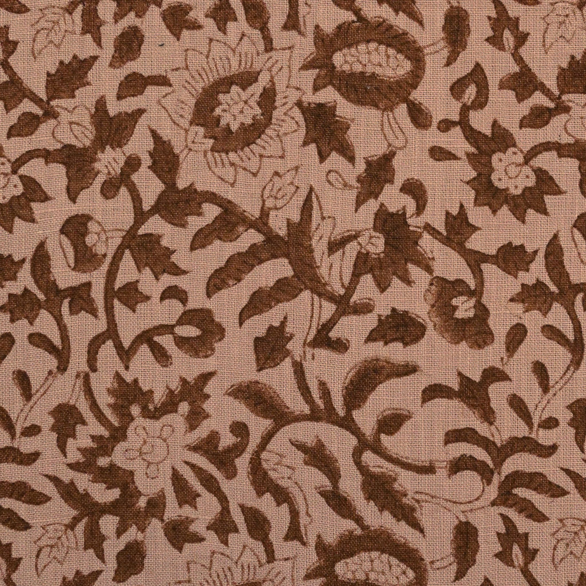 Oguh Traditional Block Print Solid Linen Fabric