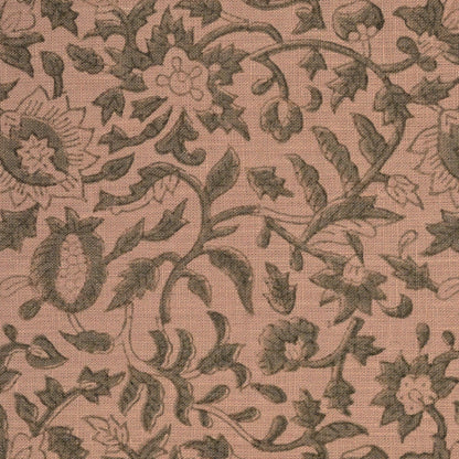 Oguh Traditional Block Print Solid Linen Fabric