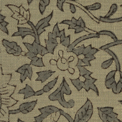 Oguh Traditional Block Print Solid Linen Fabric