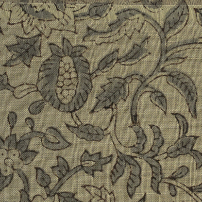 Oguh Traditional Block Print Solid Linen Fabric