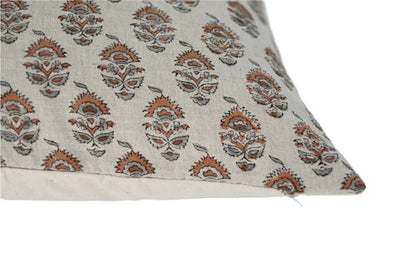 Cal Block Print Pillow Cover - Maple Village Lane