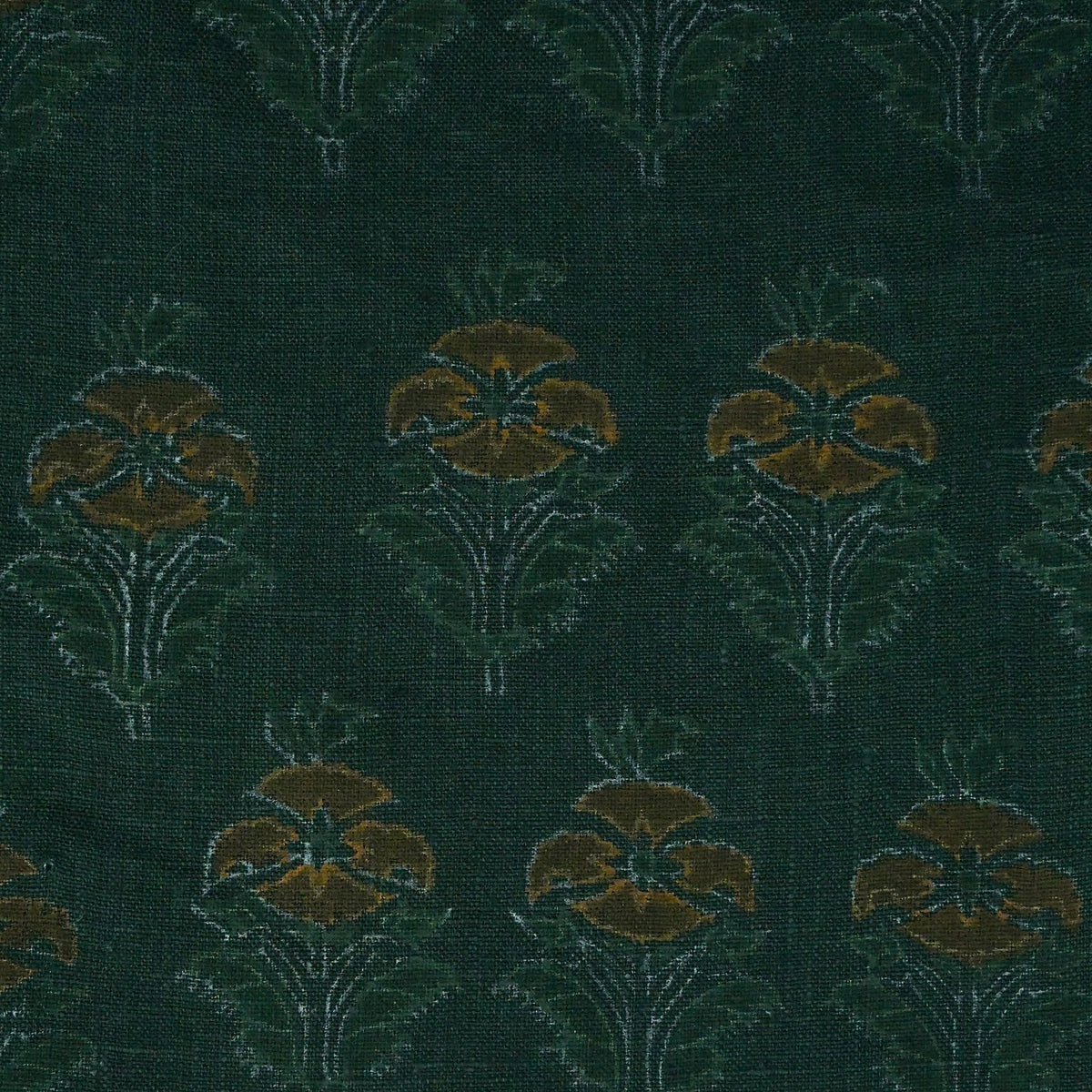 Ariana Floral  Block Print Fabric