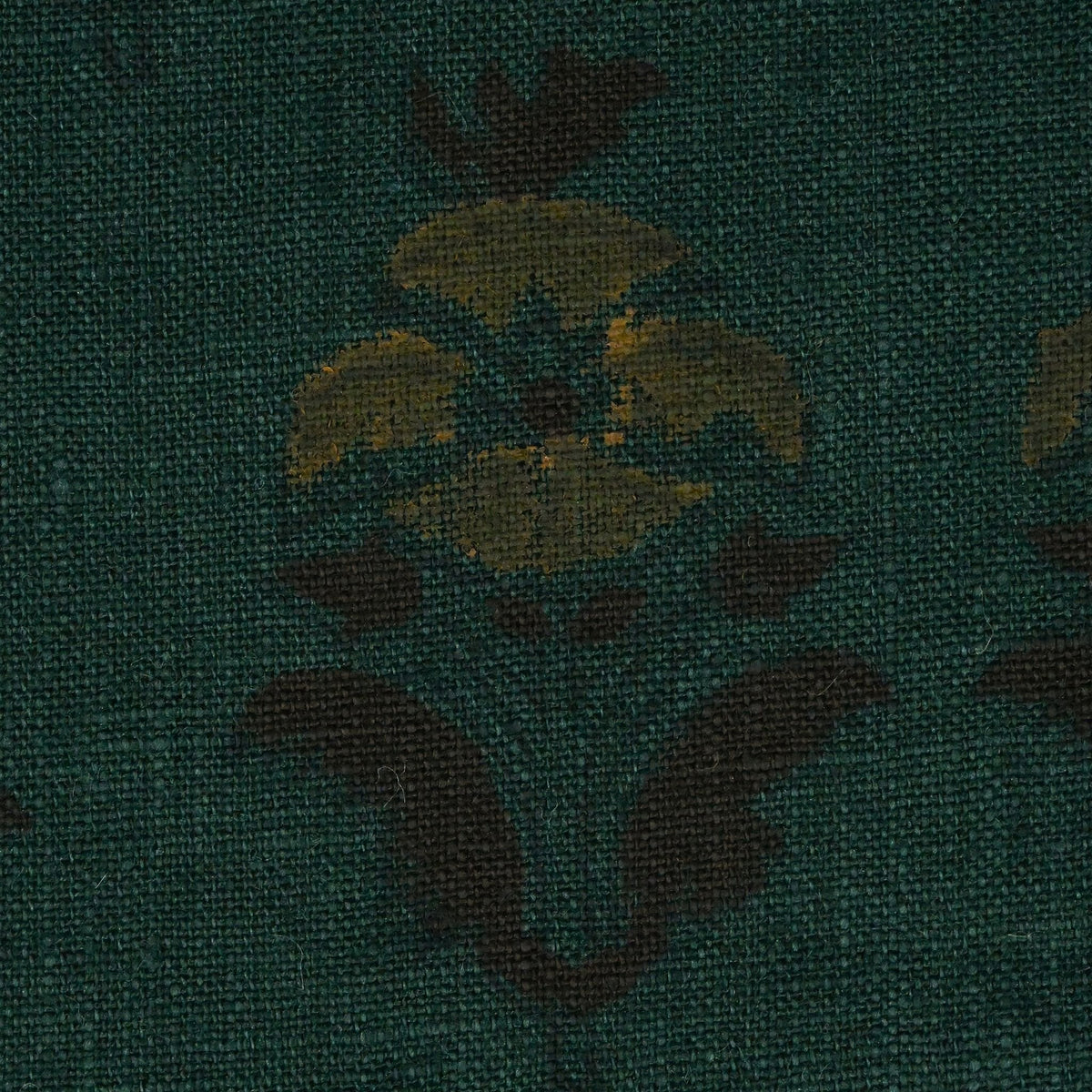Ariana Traditional Linen Block Print Fabric