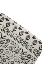 Eleanor Floral Block Print Tablecloth - Rohiyaan