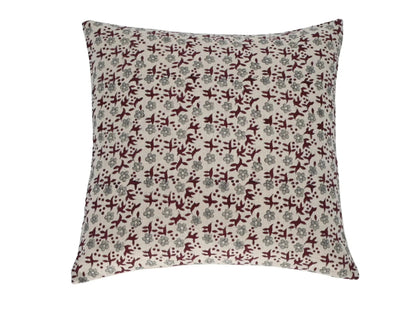 Van Block Print Pillow Cover - Maple Village Lane