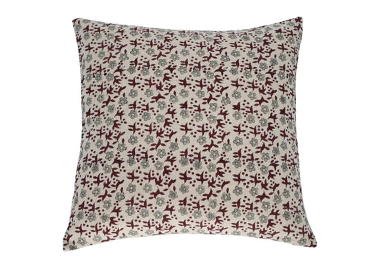 Van Block Print Pillow Cover - Maple Village Lane