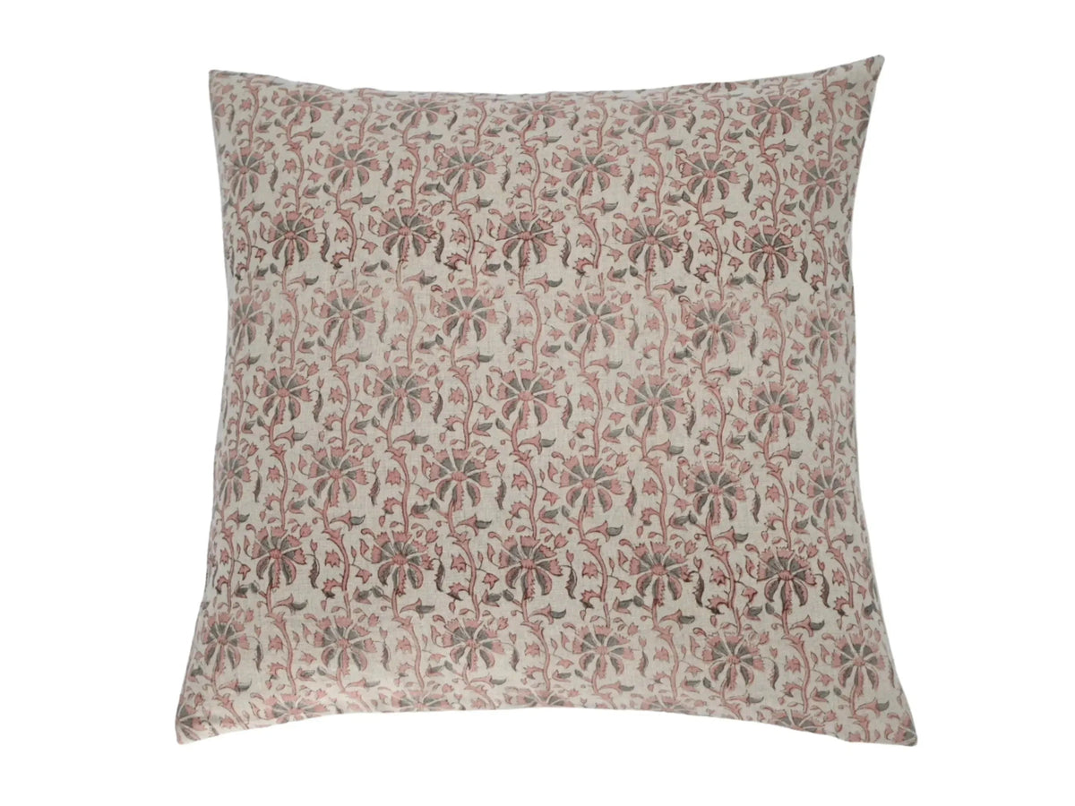 Birdie Block Print Pillow Cover - Maple Village Lane