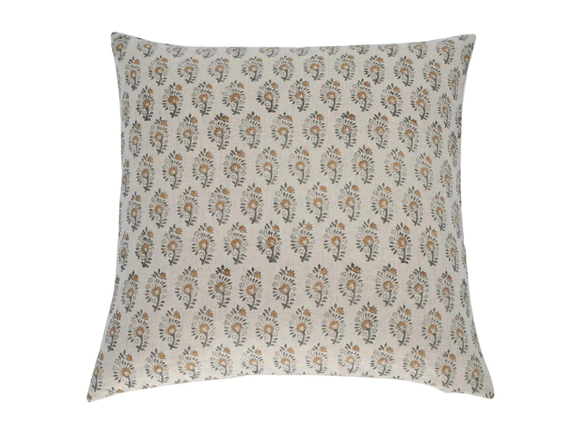 Kit Block Print Pillow Cover - Maple Village Lane