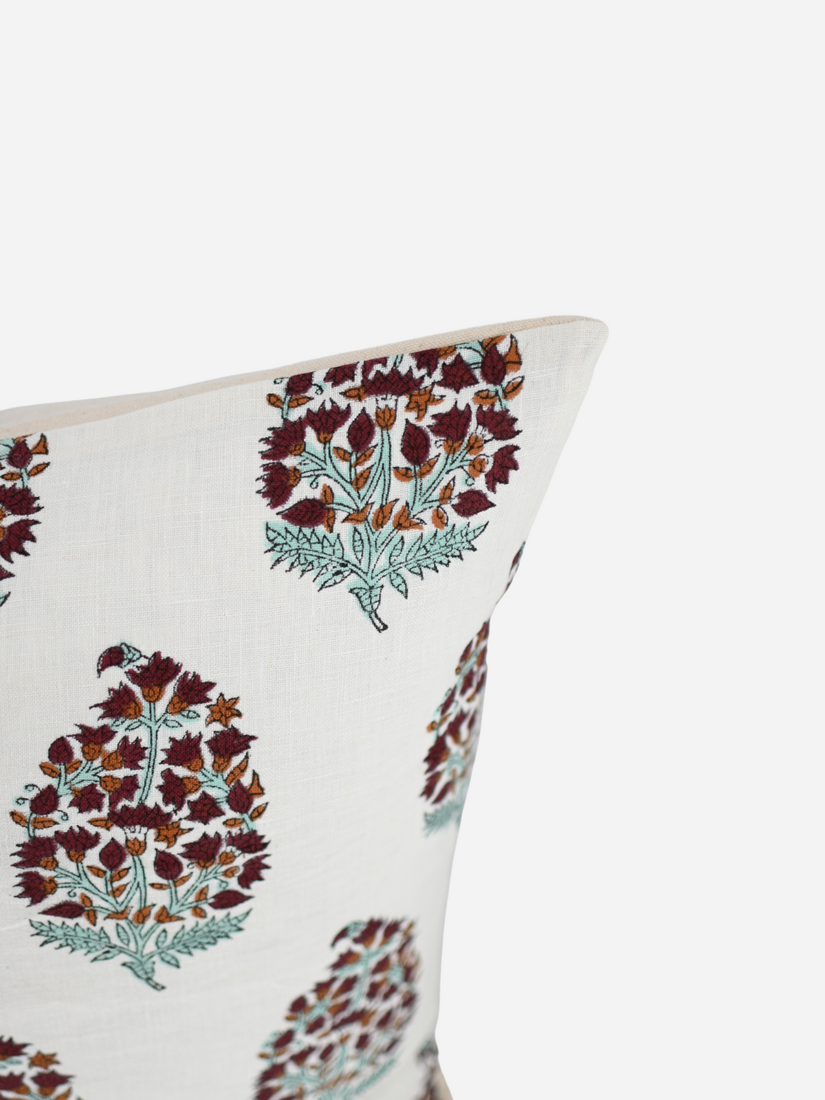 Alice Block Print Pillow Cover