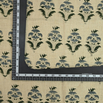 Ariana Floral  Block Print Fabric