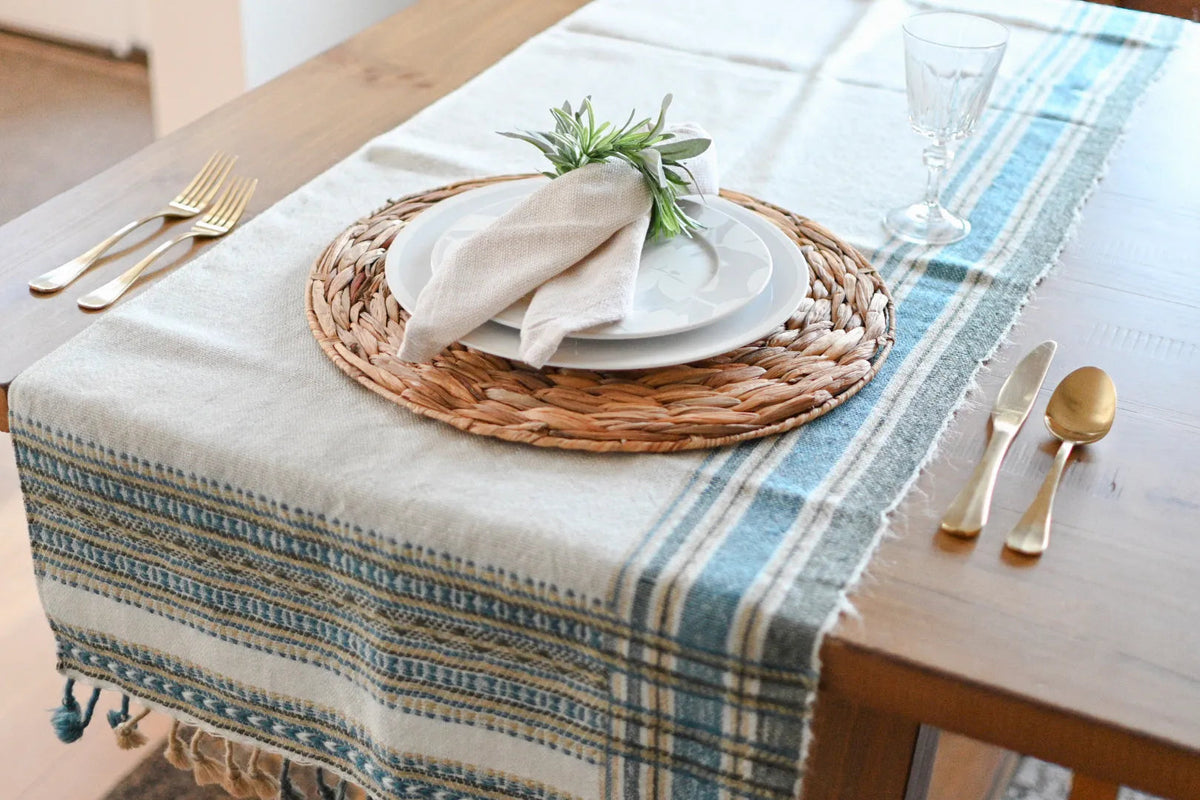 Bhujodi Table Runner - Multicolor - Rohiyaan