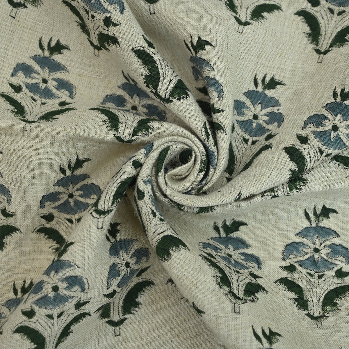 Ariana Floral  Block Print Fabric