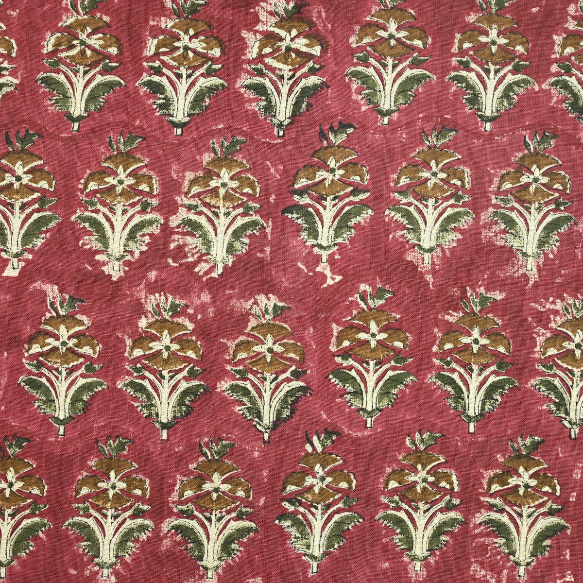 Ariana Traditional Linen Block Print Fabric