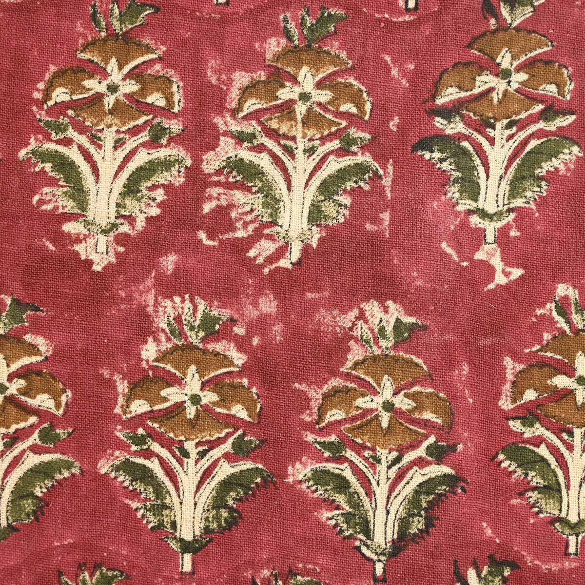 Ariana Traditional Linen Block Print Fabric