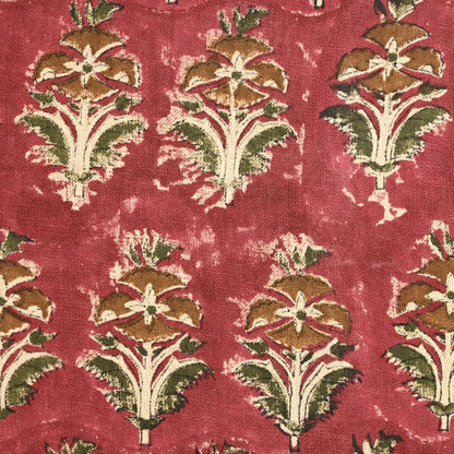 Ariana Traditional Linen Block Print Fabric