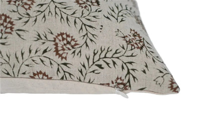 Johanna Block Print Pillow Cover - Maple Village Lane