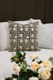 Alana Block Print Pillow Cover