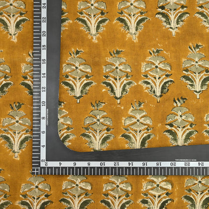 Ariana Traditional Linen Block Print Fabric