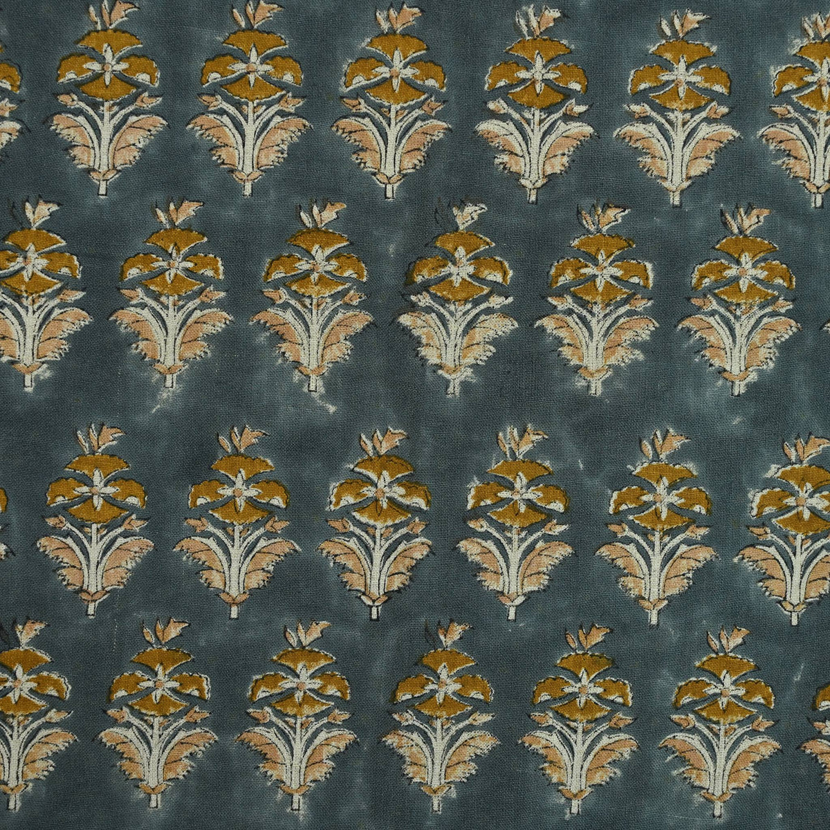 Ariana Traditional Linen Block Print Fabric