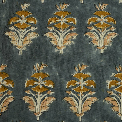 Ariana Traditional Linen Block Print Fabric