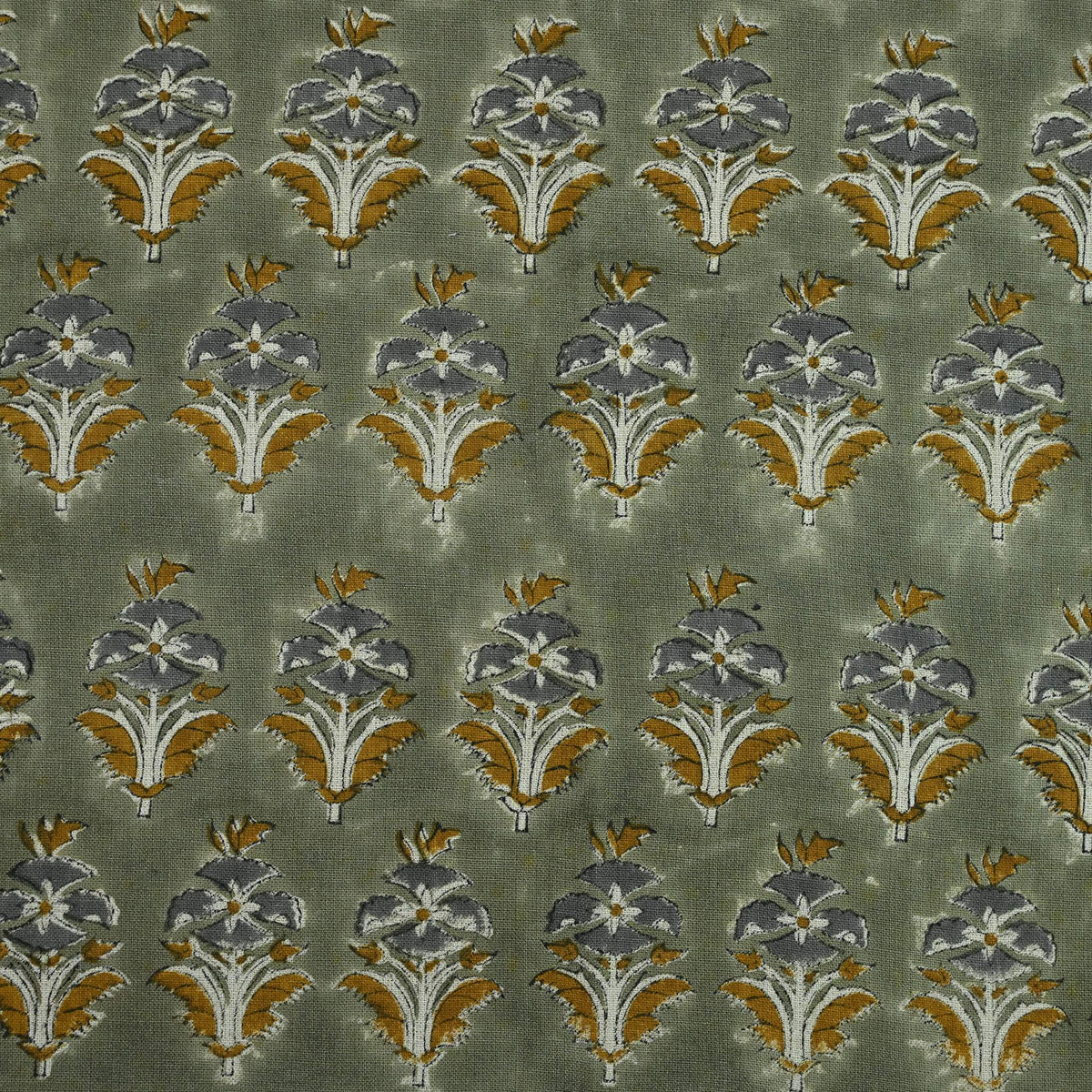 Ariana Traditional Linen Block Print Fabric