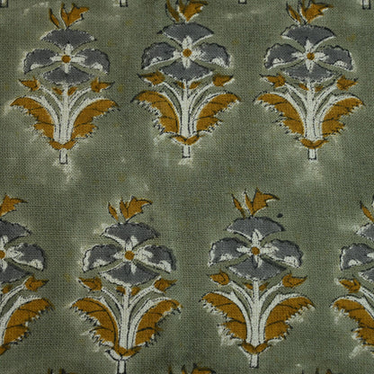 Ariana Traditional Linen Block Print Fabric