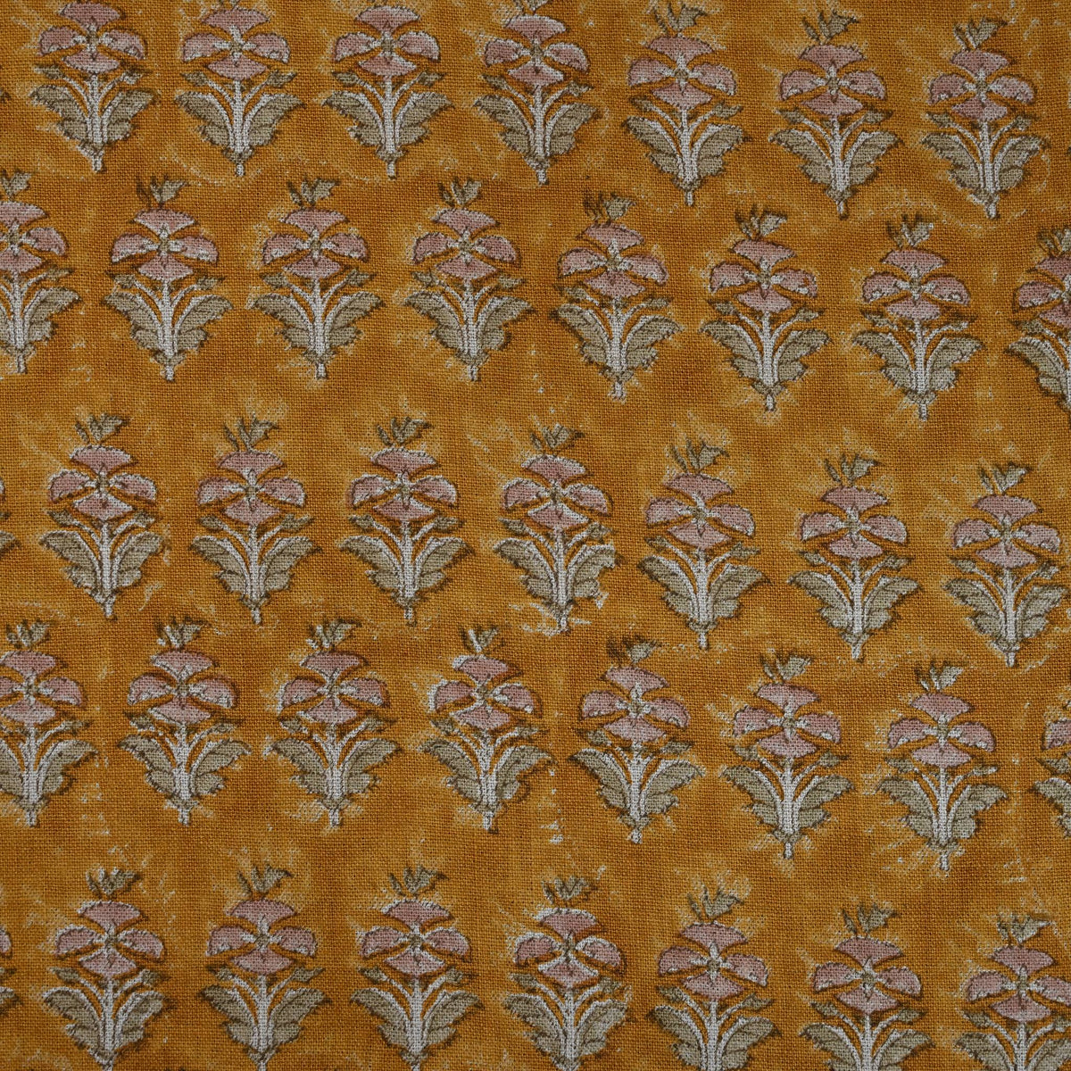 Ariana Traditional Linen Block Print Fabric