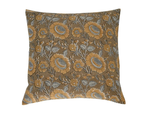 Brice Block Print Pillow Cover - Maple Village Lane