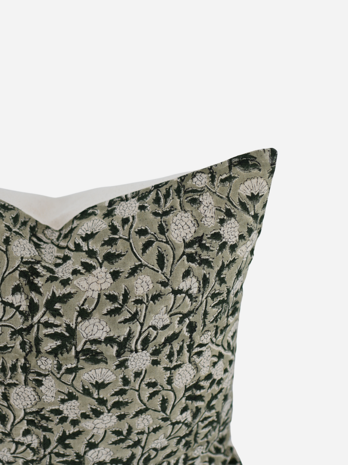 Cecilia Block Print Pillow Cover