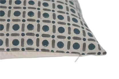 Levi Block Print Pillow Cover - Maple Village Lane