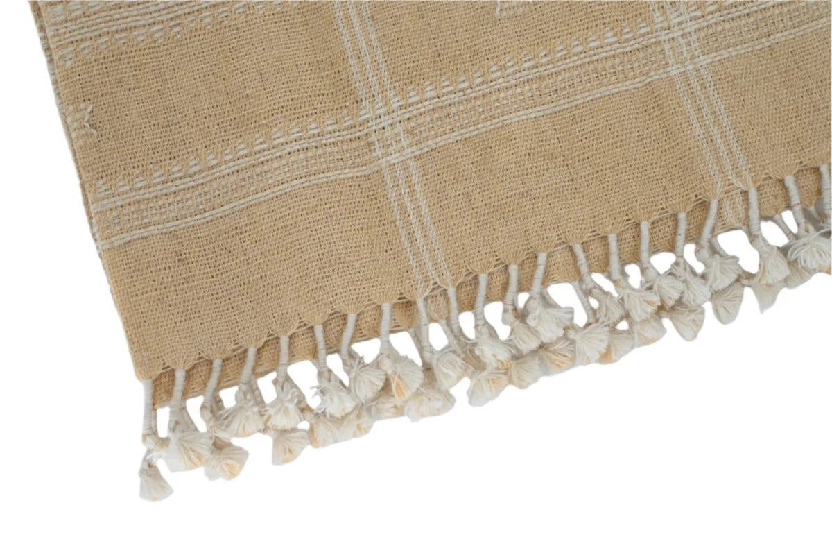 Bhujodi Table Runner - Yellow - Maple Village Lane