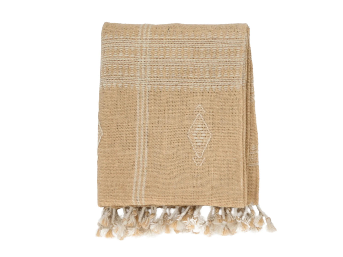 Bhujodi Table Runner - Yellow - Maple Village Lane