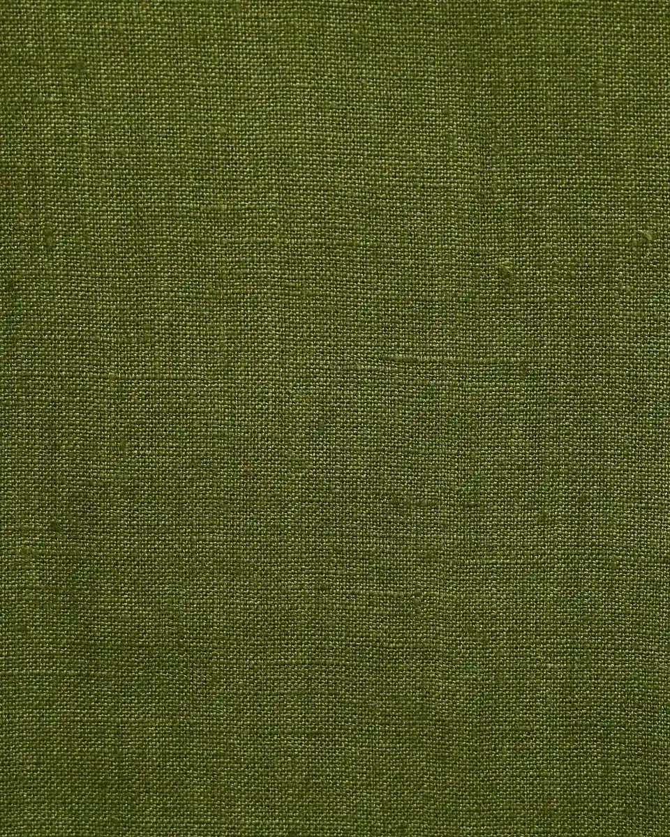 Eron Chartreuse Solid Block Linen Pillow Cover