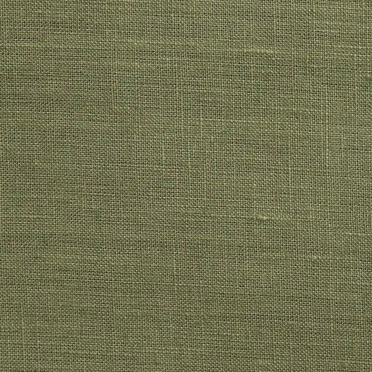 Olen Olive Green Solid Linen Fabric
