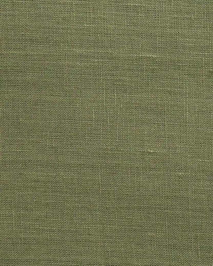 Olen Moss  Solid Linen Pillow Cover