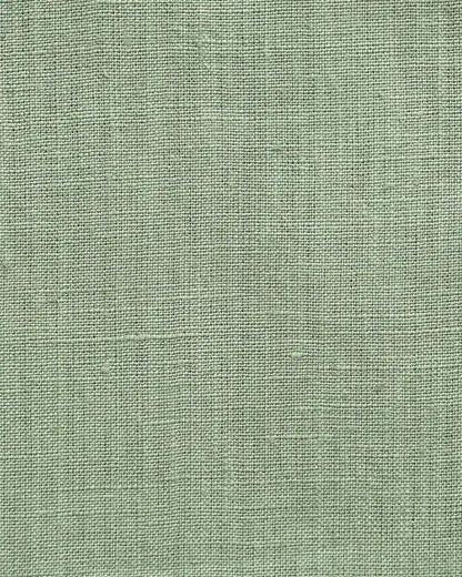 Avenv Soft Olive Solid Linen Pillow Cover