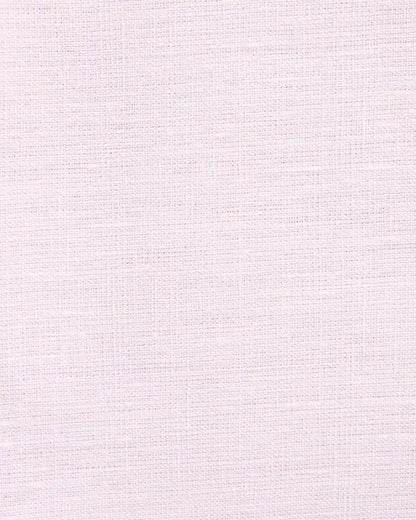 Anor Light Pink  Solid Linen Pillow Cover